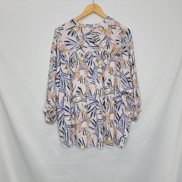 FINN & Grace Floral print Oversized Bubble Sleeve - Picture 12 of 14